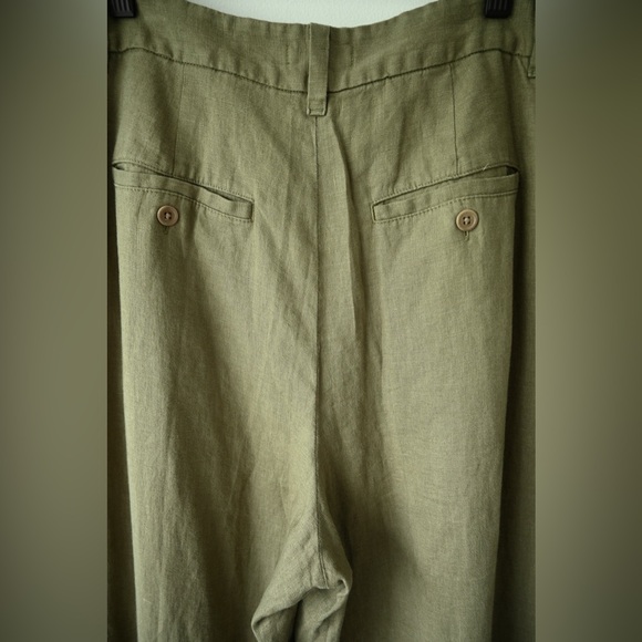 Madewell "The Harlow" Linen Pant NWT - Picture 9 of 11